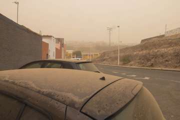 Telde advierte del peligro del baño en las playas del municipio (Foto Antonio Rico)